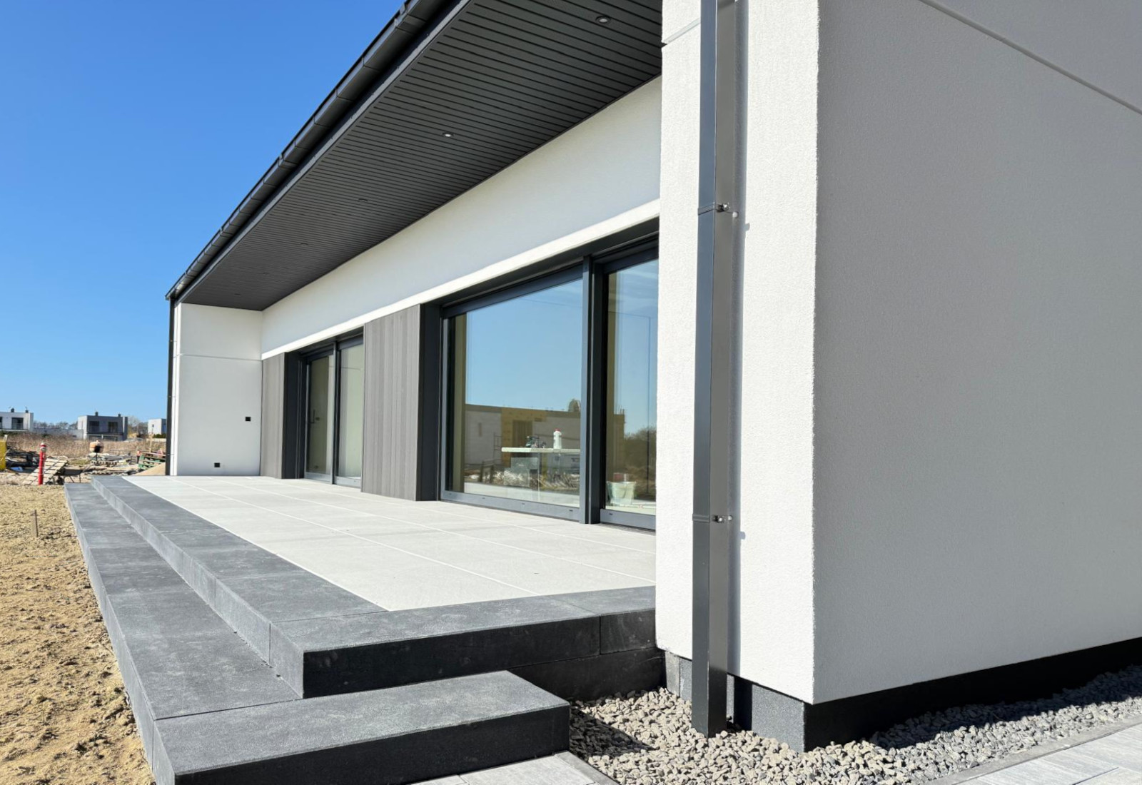 Taras 40 m² przy domu nr 5 w Jamnie